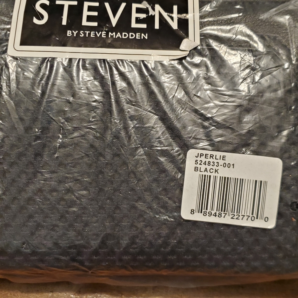 NWT -Steven by Steve Madden  Women’s Purse Crossbody  Black - Perlie. - Picture 10 of 10